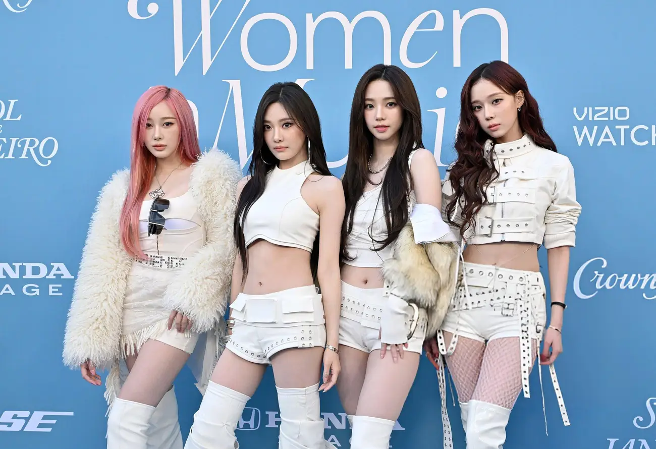 aespa Giselle, Ningning, Karina and Winter of aespa