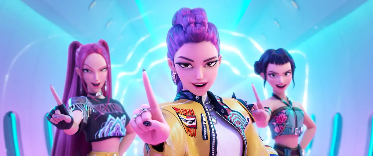 huntrix members Huntrix of KPop Demon Hunters