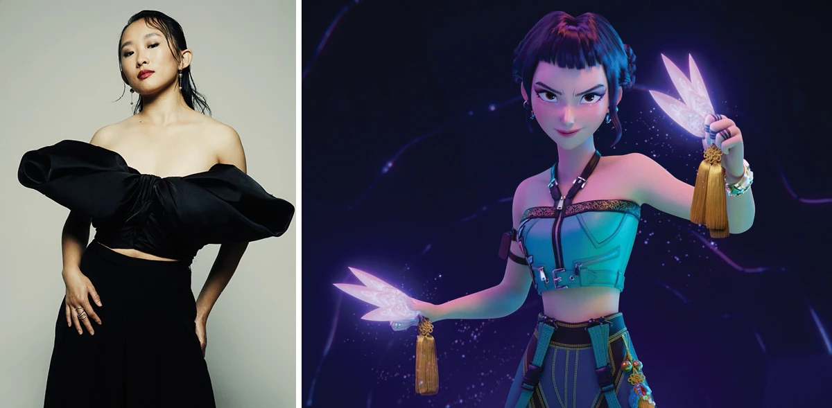 ji young yoo as zoey members of Ji-young Yoo plays Zoey, a member of Huntrix from the K-pop group Demon Hunters