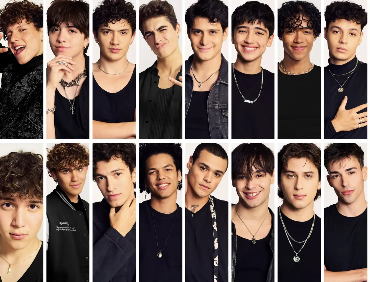 Contestants of HYBE Latin America’s SANTOS BRAVOS project